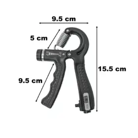Alternative view of HAND GRIPS EJERCITADOR DE MANOS CON CONTADOR AJUSTABLE 60KG 1PZA