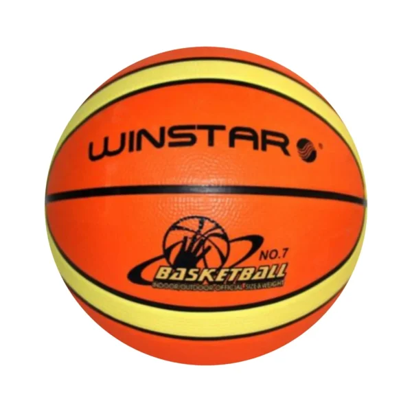 PELOTA PARA BÁSQUET TALLA #7 GOMA CELULAR WINSTAR - Imagen 2
