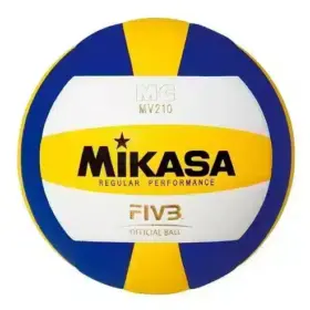 PELOTA PARA VÓLEY TALLA #5 MV210 FIVB CUERO TRATADO MIKASA