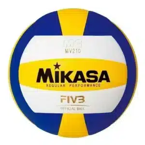 PELOTA PARA VÓLEY TALLA #5 MV210 FIVB CUERO TRATADO MIKASA