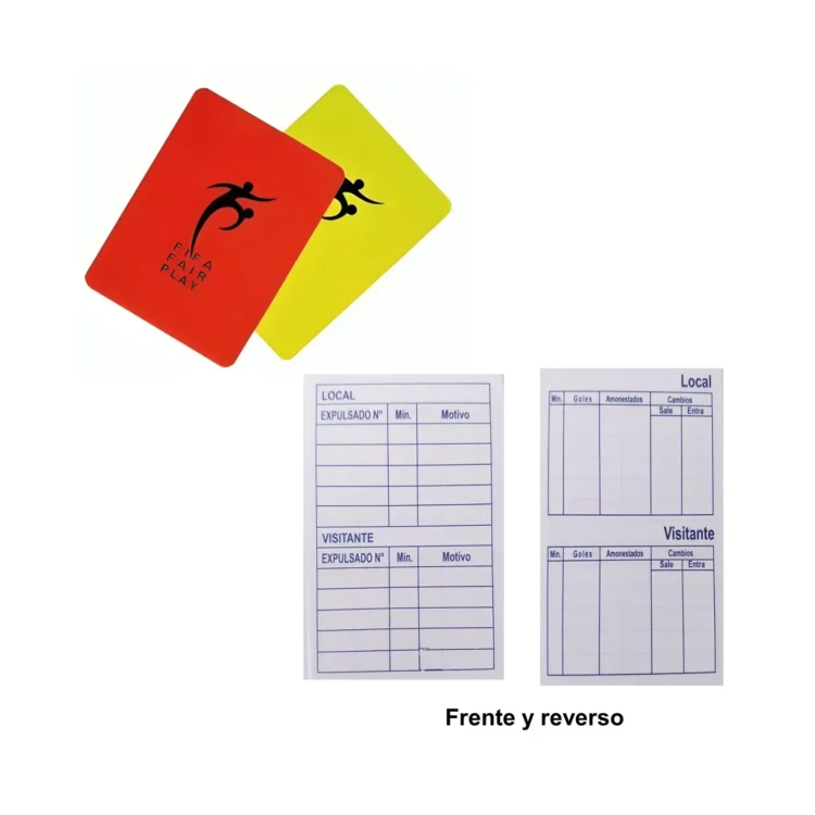 TARJETAS PARA ÁRBITROS FFP - Imagen 4