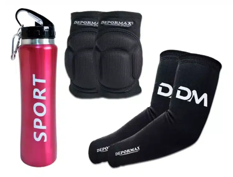 KIT VÓLEY RODILLERAS MANGAS TOMATODO