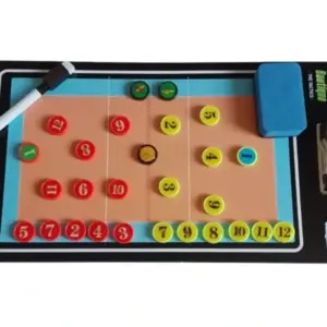 PIZARRA TABLA TÁCTICA MAGNÉTICA PARA ENTRENADOR DE VÓLEY - Imagen 3