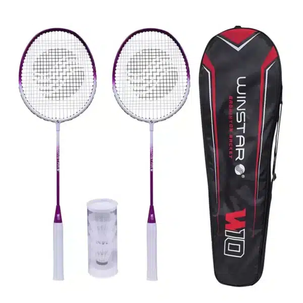 RAQUETA PARA BÁDMINTON DE ALUMINIO W10 WINSTAR - Imagen 3