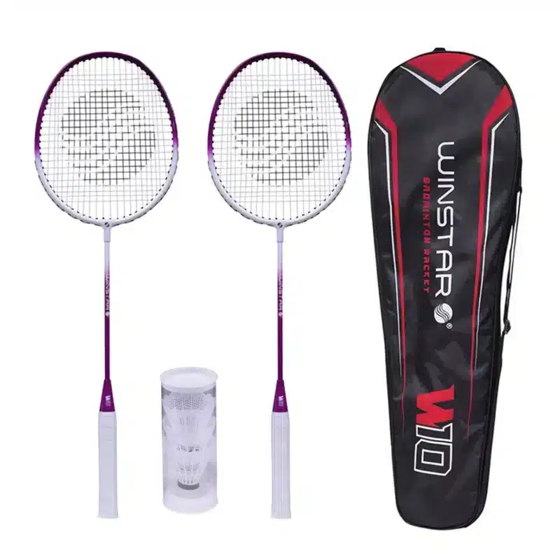 RAQUETA PARA BÁDMINTON DE ALUMINIO W10 WINSTAR - Imagen 3