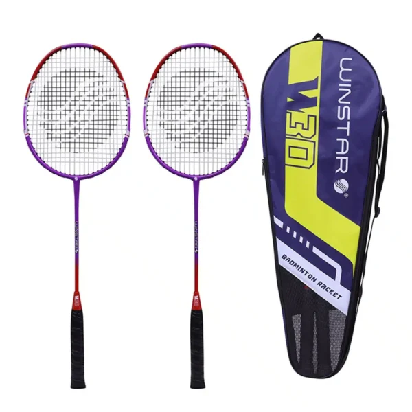 RAQUETAS PARA BÁDMINTON DE ALUMINIO PREMIUM W30 WINSTAR - Imagen 2