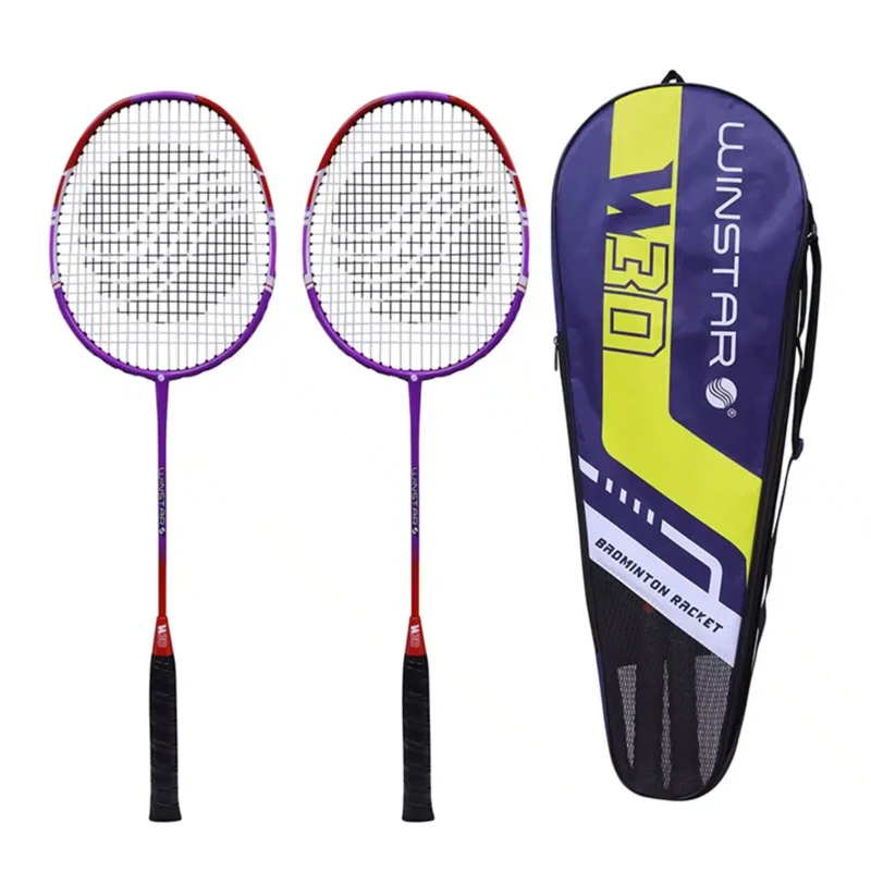 RAQUETAS PARA BÁDMINTON DE ALUMINIO PREMIUM W30 WINSTAR - Imagen 2