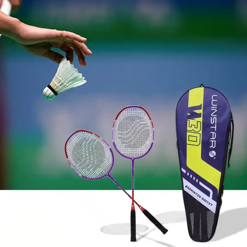 RAQUETAS PARA BÁDMINTON DE ALUMINIO PREMIUM W30 WINSTAR - Imagen 8
