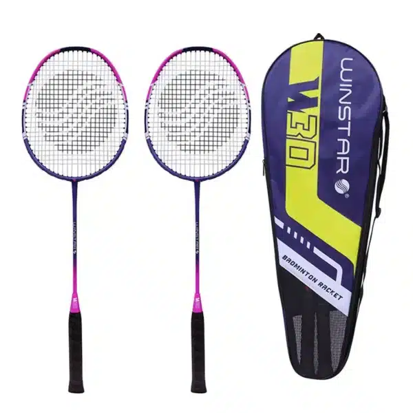 RAQUETAS PARA BÁDMINTON DE ALUMINIO PREMIUM W30 WINSTAR - Imagen 4
