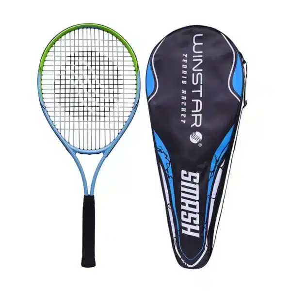 RAQUETA PARA TENIS DE ALUMINIO 27" SMASH EMPUÑADURA 4 3/8 WINSTAR - Imagen 4