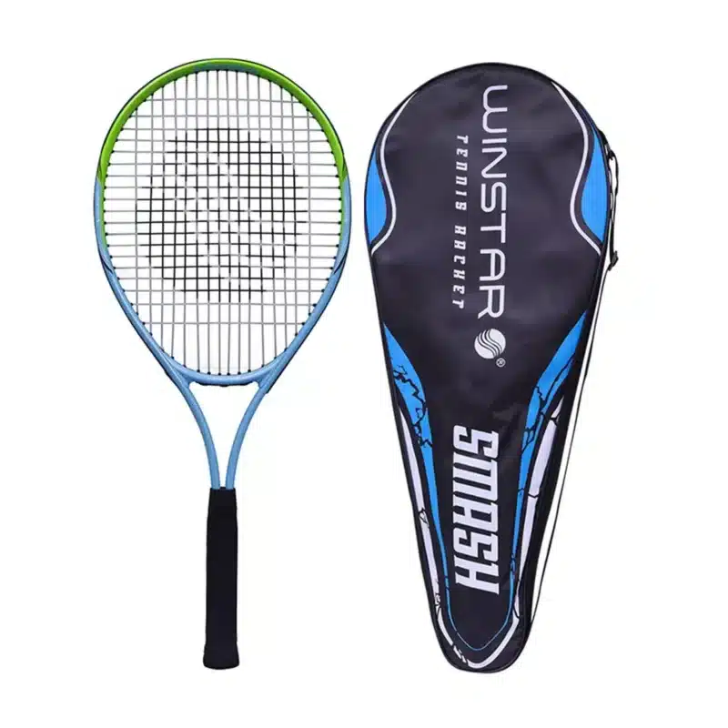 RAQUETA PARA TENIS DE ALUMINIO 27" SMASH EMPUÑADURA 4 3/8 WINSTAR - Imagen 4