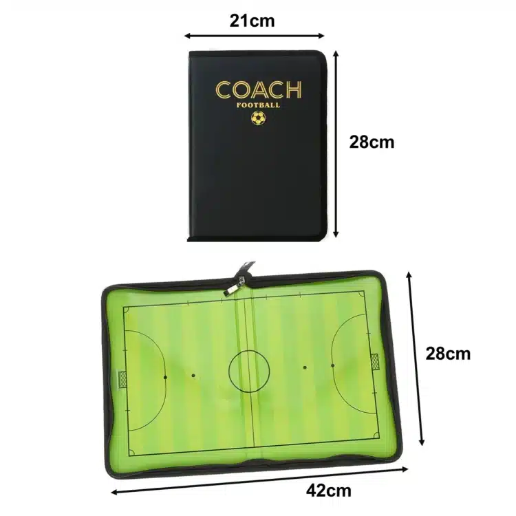 PIZARRA TÁCTICA LIBRO PEGABLE MAGNÉTICO DE FÚTBOL PARA ENTRENADOR - Imagen 5