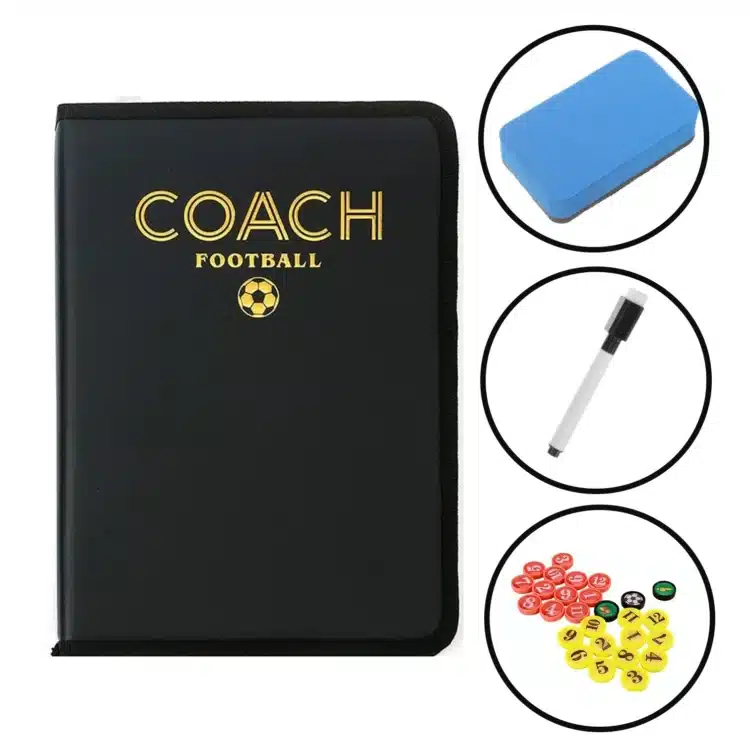 PIZARRA TÁCTICA LIBRO PEGABLE MAGNÉTICO DE FÚTBOL PARA ENTRENADOR - Imagen 2