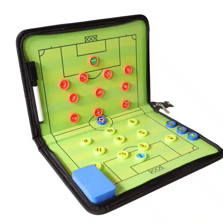PIZARRA TÁCTICA LIBRO PEGABLE MAGNÉTICO DE FÚTBOL PARA ENTRENADOR - Imagen 3