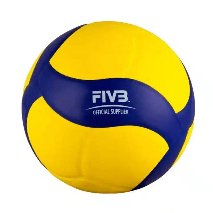 PELOTA PARA VÓLEY TALLA #5 COMPETICIÓN FIVB CUERO PU V330W MIKASA - Imagen 3