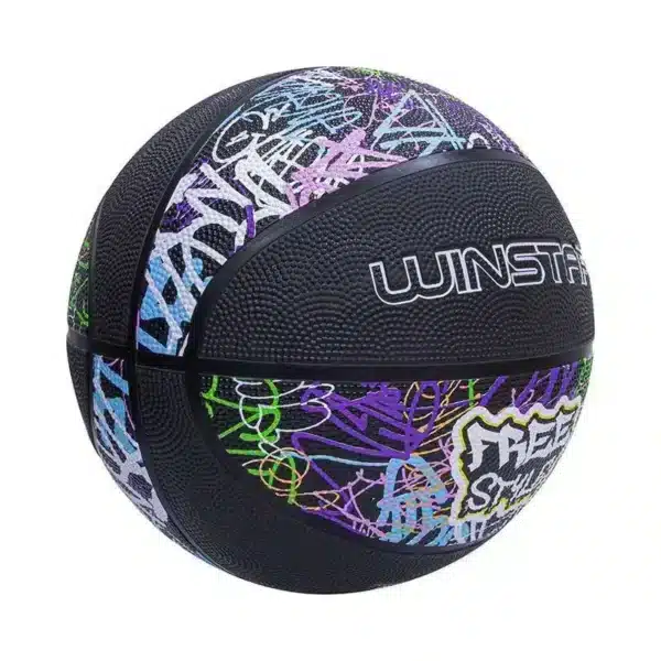 PELOTAS PARA BÁSQUET TALLA #5 GOMA FREE STYLE/ RUSH WINSTAR - Imagen 6