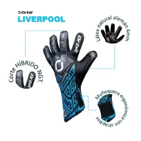 Alternative view of GUANTES DE ARQUERO LIVERPOOL ORBIT ADULTO