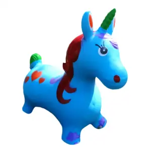 UNICORNIO SALTARIN INFLABLE PARA NIÑOS Y NIÑAS - Imagen 5
