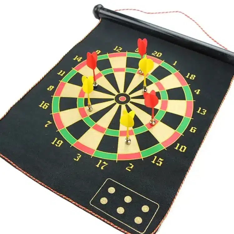 JUEGO DE TIRO AL BLANCO CON 6 DARDOS IMANTADOS - REVERSIBLE - Imagen 4