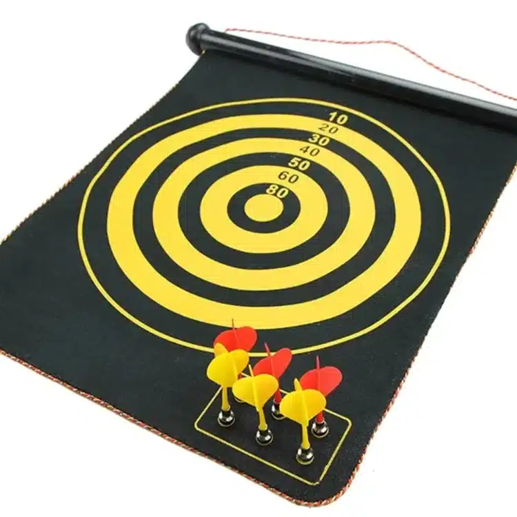 JUEGO DE TIRO AL BLANCO CON 6 DARDOS IMANTADOS - REVERSIBLE - Imagen 5