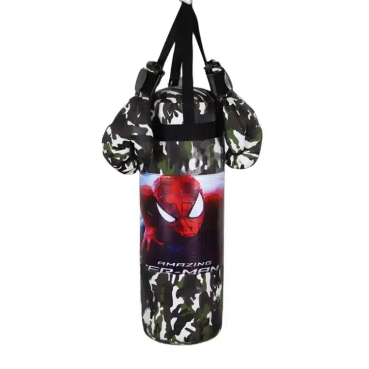 SACO DE BOX INFANTIL CAMUFLADO CON PAR DE GUANTES - Imagen 5
