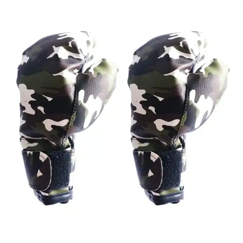SACO DE BOX INFANTIL CAMUFLADO CON PAR DE GUANTES - Imagen 6