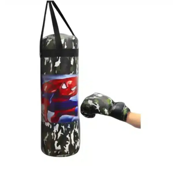 SACO DE BOX INFANTIL CAMUFLADO CON PAR DE GUANTES - Imagen 8