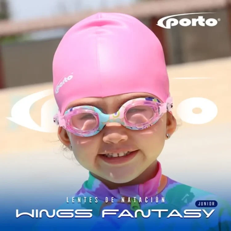 LENTES PARA NATACIÓN WINGS FANTASY PORTO JUNIOR - Imagen 7