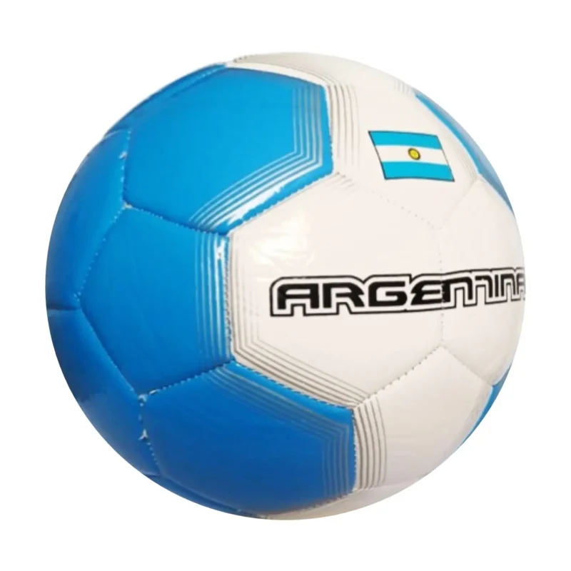 PELOTA PARA FÚTBOL TALLA #5 CUERO COSIDO PAÍSES - Imagen 8
