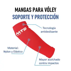 Alternative view of MANGAS PARA VÓLEY GRUESA POLIESTER MTD