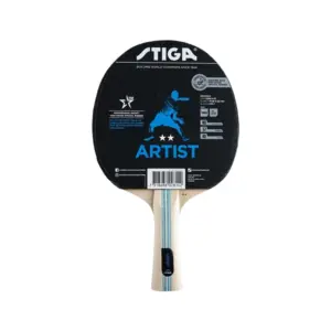 PALETA RAQUETA PARA TENIS DE MESA PING PONG 2 ESTRELLAS ARTIST STIGA 
