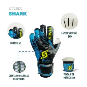 Alternative view of GUANTES PARA ARQUERO DE FÚTBOL SHARK SYNER