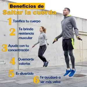 SALTA SOGA CON CONTADOR ELECTRÓNICO PARA ENTRENAMIENTO - 3 METROS - Imagen 12