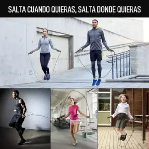 SALTA SOGA CON CONTADOR ELECTRÓNICO PARA ENTRENAMIENTO - 3 METROS - Imagen 11
