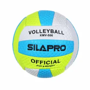 Alternative view of PELOTA PARA VÓLEY TALLA 5 PVC 2.5MM DISEÑO VIBRANTE SILAPRO