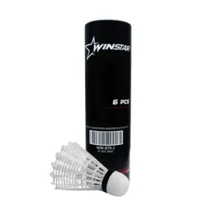 Alternative view of PLUMILLAS PARA BÁDMINTON NYLON WINSTAR – 6PCS