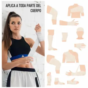 VENDA ELÁSTICA COHESIVA 5CM X 4,5M WINNER - Imagen 5