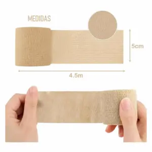 VENDA ELÁSTICA COHESIVA 5CM X 4,5M WINNER - Imagen 3