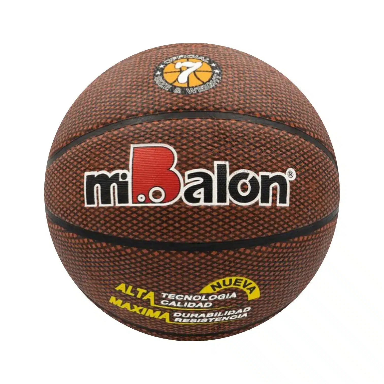 PELOTA DE BÁSQUET TALLA #7 CAUCHO MODELO COBRA MI BALÓN - Imagen 8