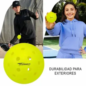 PELOTAS DE PICKLEBALL X 3 UNIDADES PROFESIONAL EN TUBO TORNEO - Imagen 6