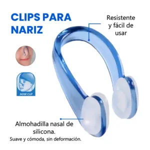CLIPS PARA NARIZ PVC SILICONA PORTO - Imagen 3