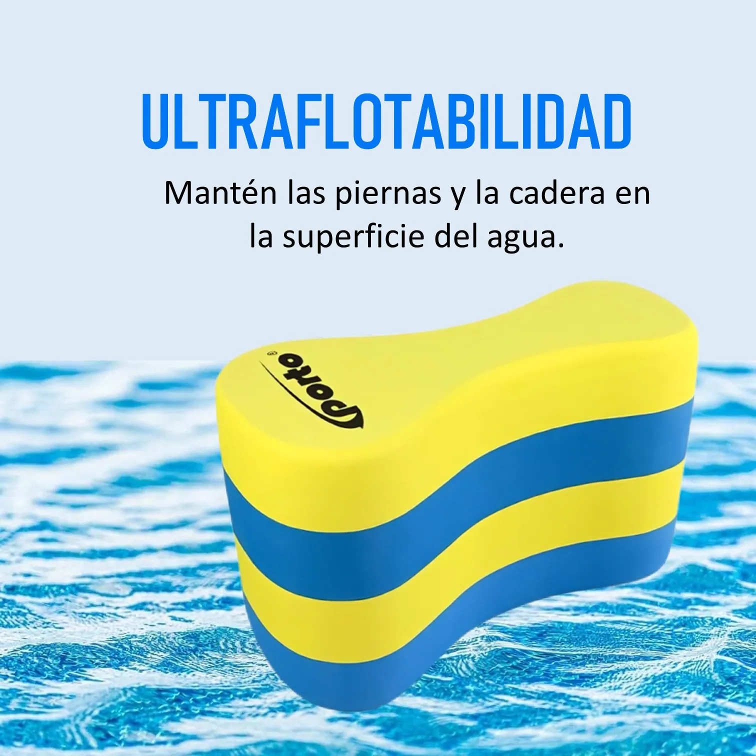PULL BOY DE GOMA EVA PARA NATACIÓN PORTO - Imagen 2