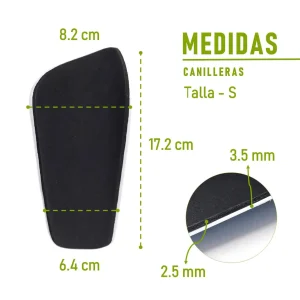 CANILLERAS PARA FÚTBOL CON PORTA CANILLERA DE LYCRA SHOWGOL - Imagen 8