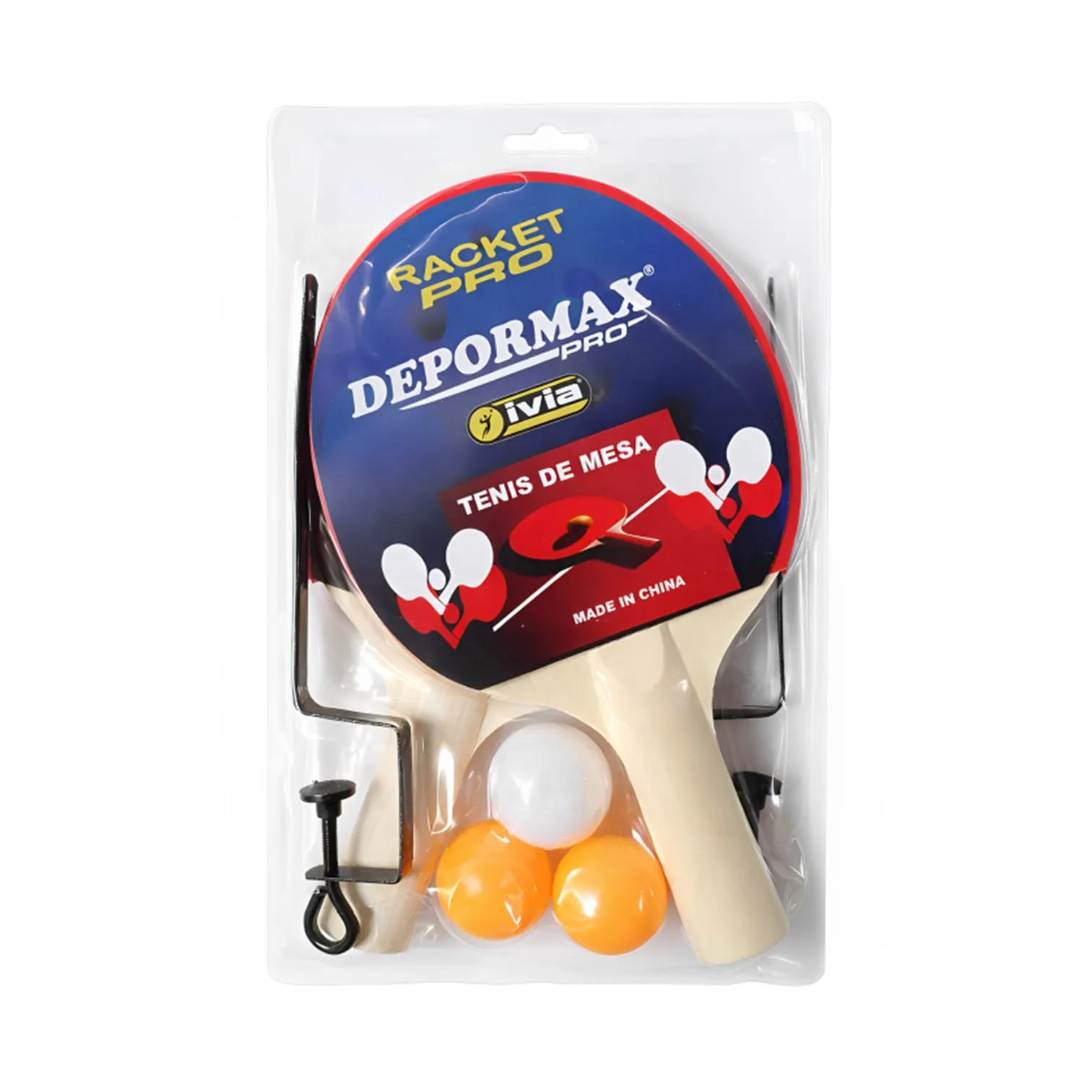 RAQUETAS PALETAS PARA PING PONG IVIA DEPORMAX