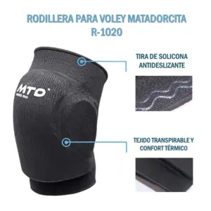 RODILLERAS PARA VOLEY PROFESIONAL PU MTD - Imagen 5