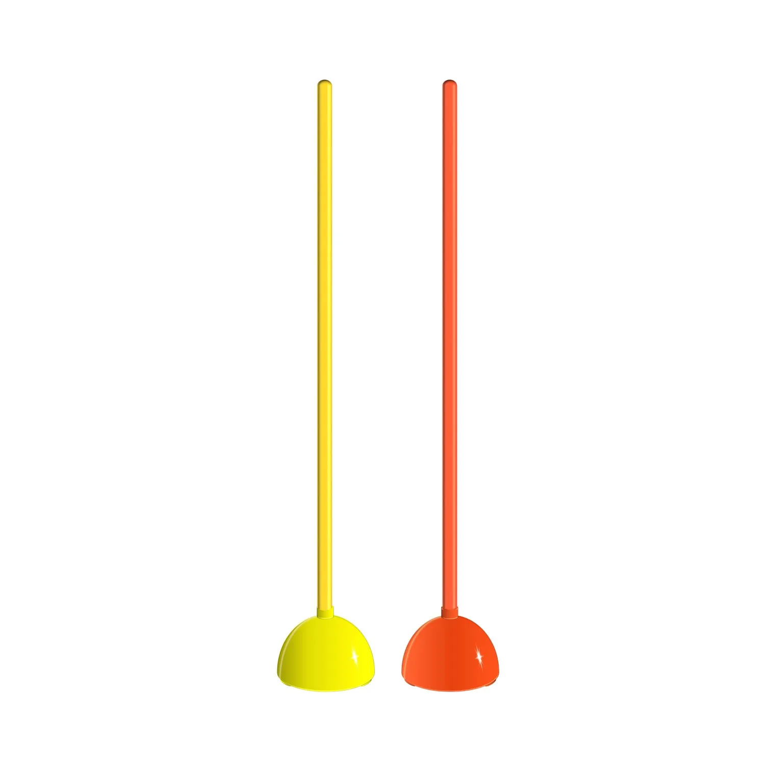 SET BASE SOPORTE MÁS VARILLA DE PVC ENTRENAMIENTO DEPORTIVO AL AIRE LIBRE 1 METRO