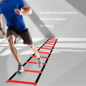 ESCALERA DE 10 PASOS PARA AGILIDAD Y COORDINACIÓN CON BOLSA DE ALMACENAMIENTO - Imagen 6