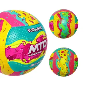 PELOTA PARA VÓLEY #5 GOMA FOAM EXTRA SUAVE LIVIANITA MTD - Imagen 5