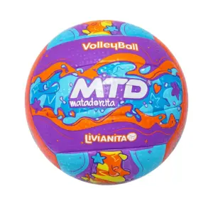 PELOTA PARA VÓLEY #5 GOMA FOAM EXTRA SUAVE LIVIANITA MTD - Imagen 7