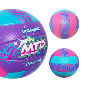 PELOTA PARA VÓLEY #5 GOMA FOAM EXTRA SUAVE LIVIANITA MTD - Imagen 5